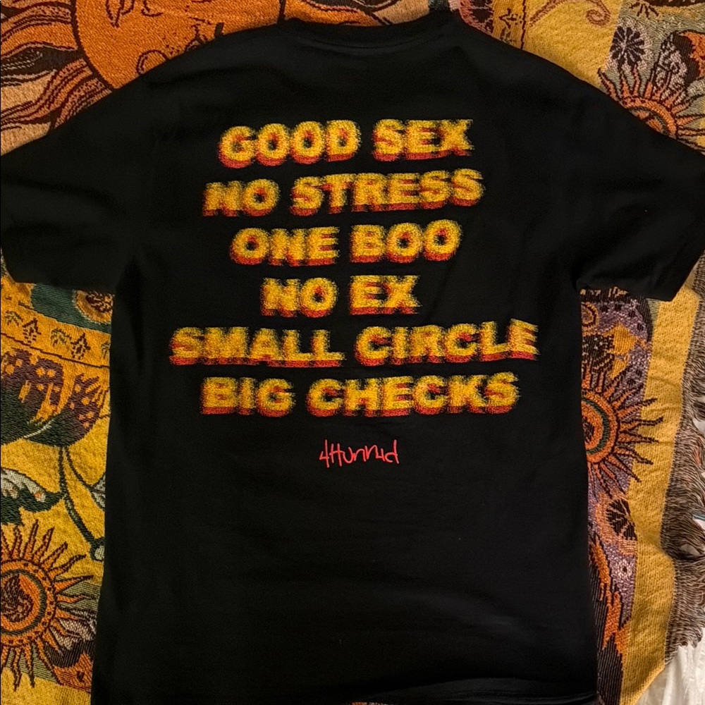 Black YG Graphic T-Shirt